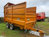 2001 WARWICK 8T SILAGE TRAILER - 2