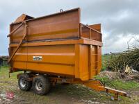1996 RICHARD WESTERN 7T SILAGE TRAILER