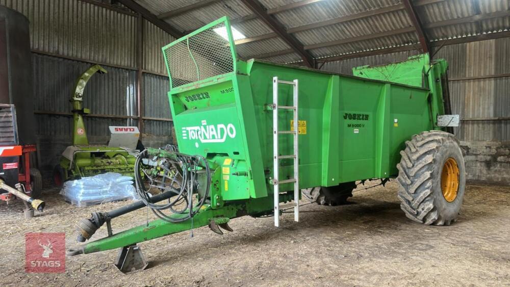 2006 JOSKIN M900V REARDISCHARGE SPREADER