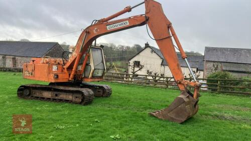 1988 DAEWOO DH-130 13T EXCAVATOR