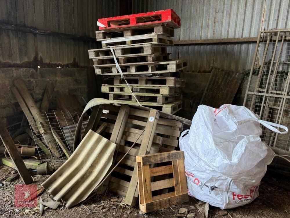 APPROX 15 MIXED PALLETS