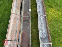 3 X 9' GROUND FEED TROUGHS - 8