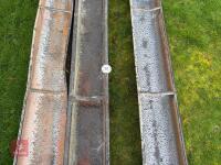 3 X 9' GROUND FEED TROUGHS - 9