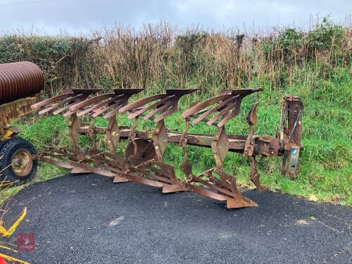 RABEWERK 4 FURROW REVERSIBLE PLOUGH