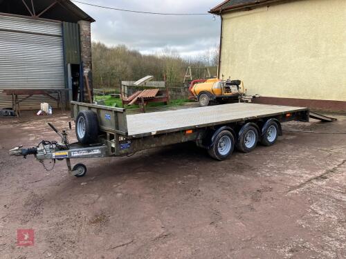 IFOR WILLIAMS LM166G3 FLATBED TRAILER