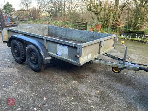 IFOR WILLIAMS 10' TWIN AXLE PLANT TRAILER
