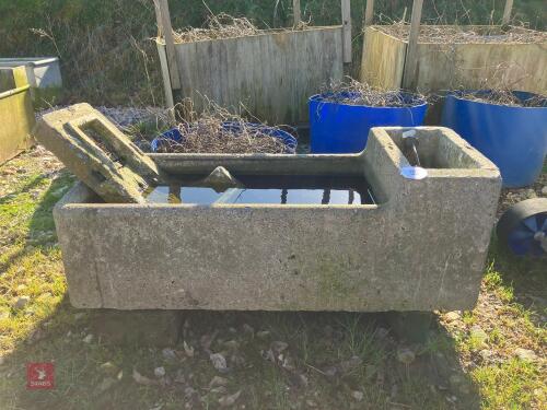 4' CONCRETE WATER TROUGH (95)