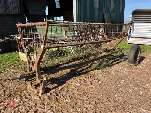 3.4M TRAILED HAY RACK (70)