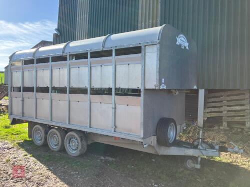 GRAHAM EDWARDS 14' LIVESTOCK TRAILER (66