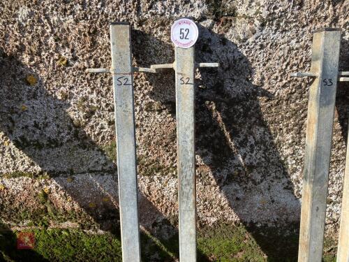 2 RACE /SHED PIN POSTS (52)