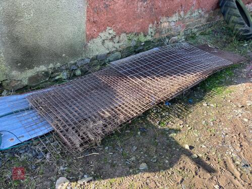 8 SHEETS OF WELD MESH (47)