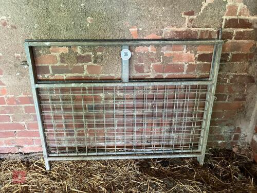 2 X 4' GALV MESH HURDLES (36)