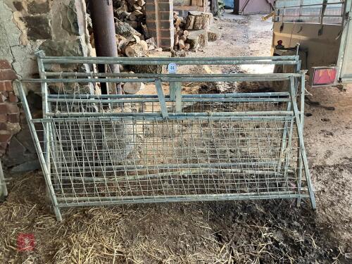 4 X 6' GALV MESH HURDLES (44)