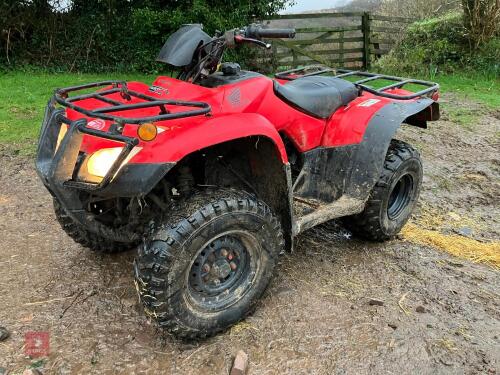 2020 HONDA 250CC FOURTRAX 2WD ATV