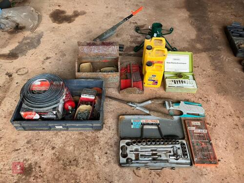 WORKSHOP SUNDRIES AND TOOLS