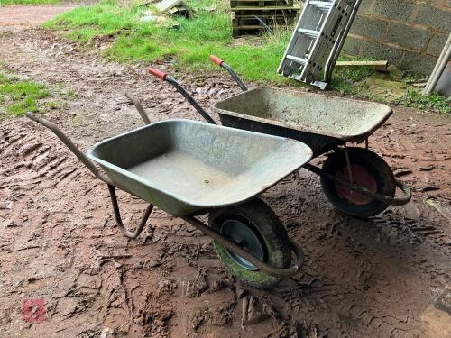 2 WHEELBARROWS