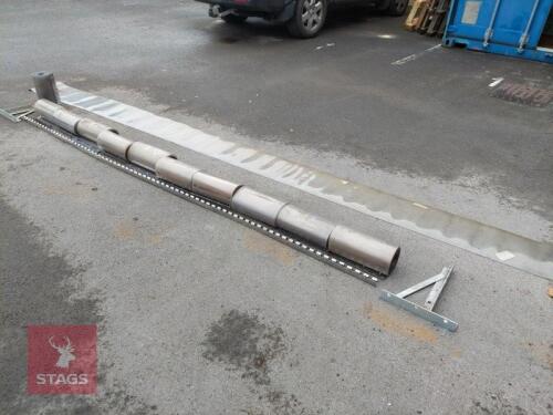NYLON DROP CURTAIN (USED CONDITION)