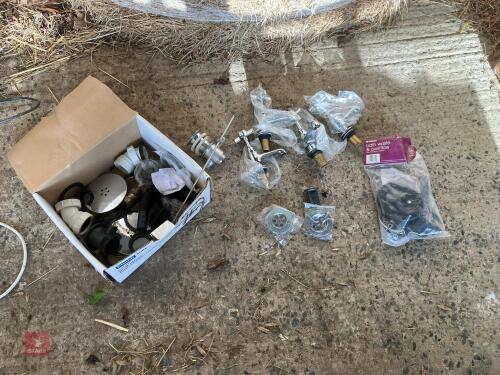 QTY OF PLUMBING FITTINGS