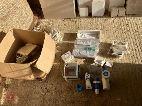 QTY OF ELECTRICAL FITTINGS