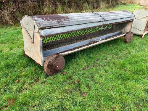 10' MOBILE SHEEP HAY FEEDER