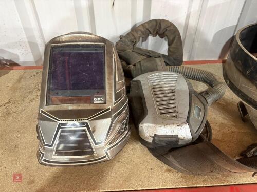 GYS AIR FED WELDING HELMET