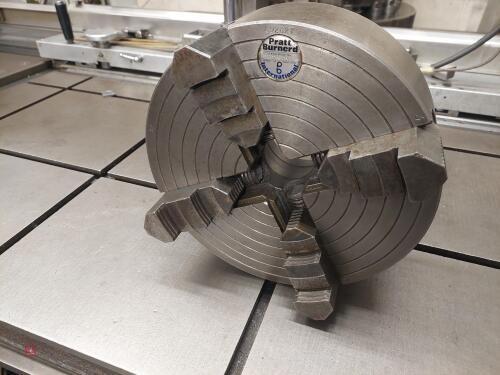 PRATT BURNERD 4 JAW INDEPENDENT CHUCK