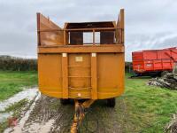 1996 RICHARD WESTERN 7T SILAGE TRAILER - 3