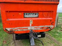 1993 GRIFFITHS GH8-80 8T SILAGE TRAILER - 26