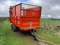 1993 GRIFFITHS GH8-80 8T SILAGE TRAILER - 31
