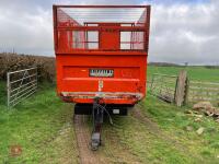 1993 GRIFFITHS GH8-80 8T SILAGE TRAILER - 38