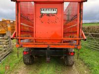 1993 GRIFFITHS GH8-80 8T SILAGE TRAILER - 45