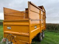 2001 WARWICK 8T SILAGE TRAILER - 10