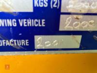 2001 WARWICK 8T SILAGE TRAILER - 19
