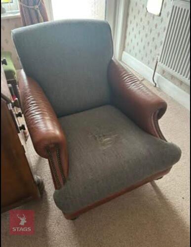HARRIS TWEED TARANASY ARM CHAIR