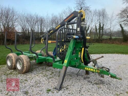 2021 FARMA T9 FORESTRY TRAILER
