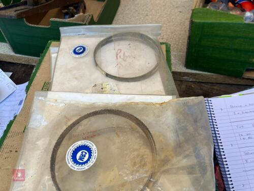 SELECTION OF BAND SAW BLADES