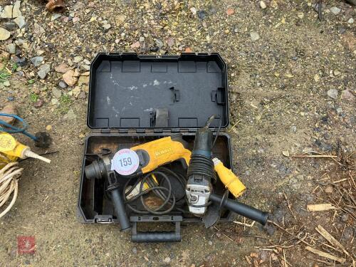 HAMMER DRILL AND DISC GRINDER (159)