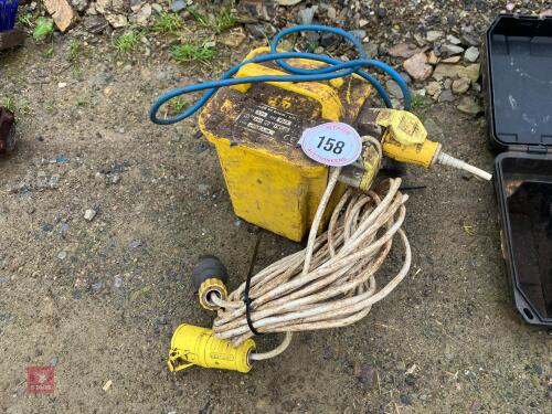 110V ELECTRIC TRANSFORMER (158)