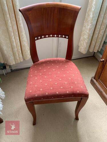 SET OF 4 DINING CHAIRS
