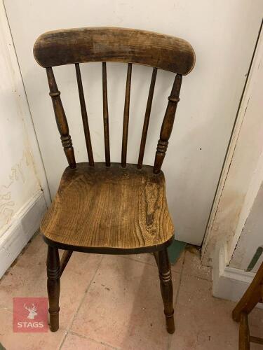 2 VINTAGE KITCHEN CHAIRS