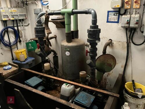 2 MILK PARLOUR VACUUM PUMPS (173)