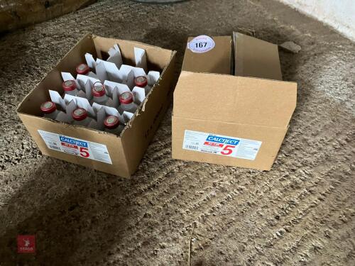 20 X 400ML CALCIJECT 5 BOTTLES (167)