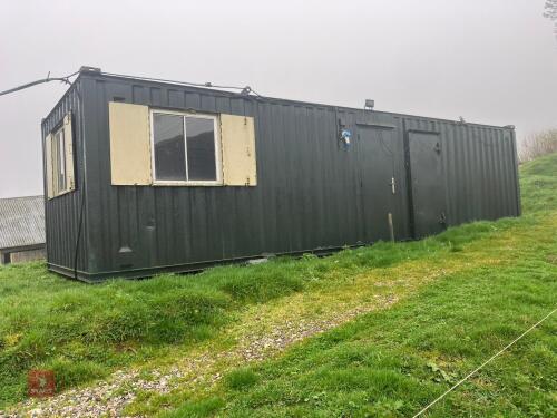 32' X 10' SHIPPING CONTAINER OFFICE (184