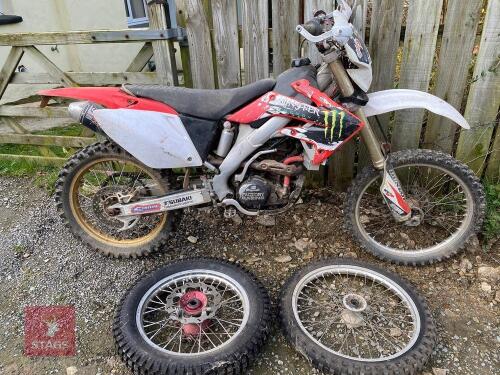 2004 HONDA CRF 250CC 4 STROKE