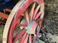 WOODEN PONY HAY CART - 30