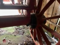 WOODEN PONY HAY CART - 43
