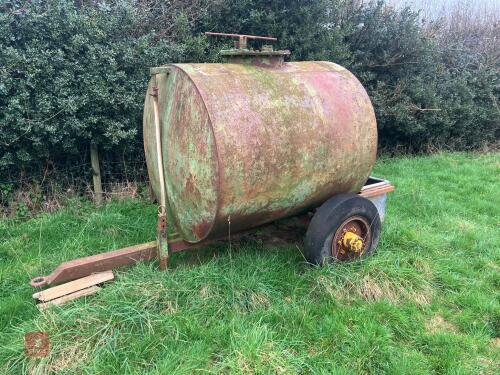 STEEL MOBILE WATER BOWSER