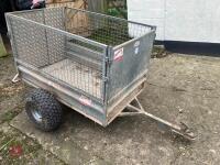 5 ' X 3' ATV GALVANISED TRAILER - 9