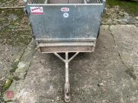 5 ' X 3' ATV GALVANISED TRAILER - 10