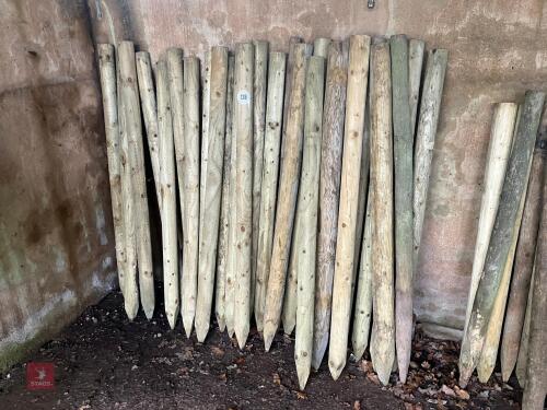 28 80MM TANALISED STAKES